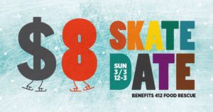 Skate Date poster at PPG Place Skating Rink in Downtown Pittsburgh