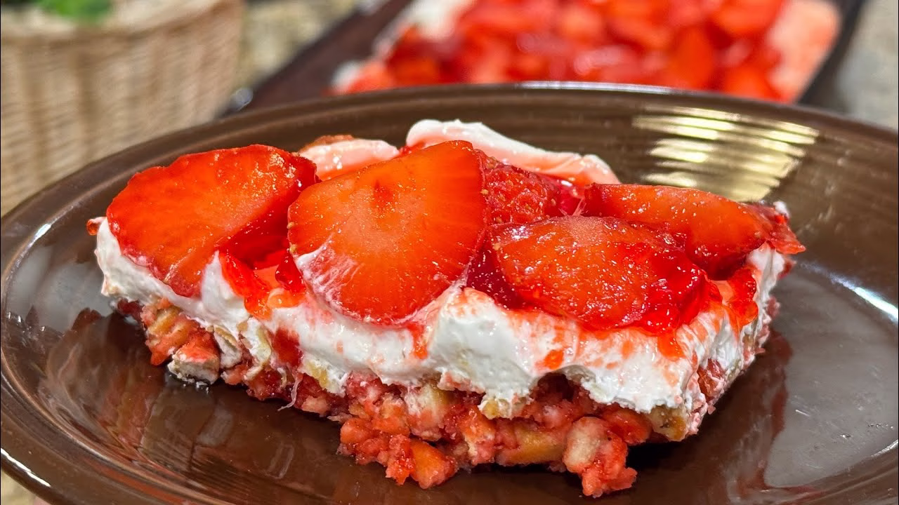 Downtown for America 250: Strawberry Pretzel Salad Eating Contest