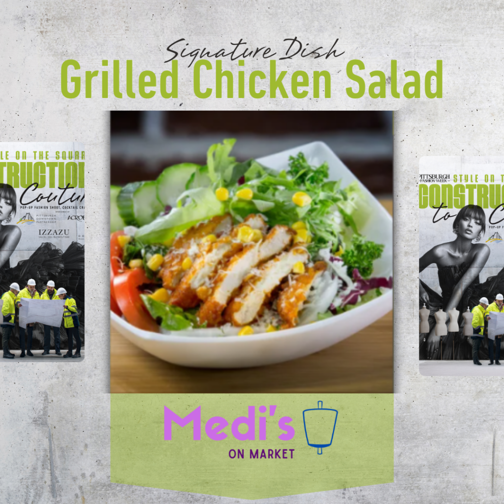 Medi's on Market, Signature Grilled Chicken Salad