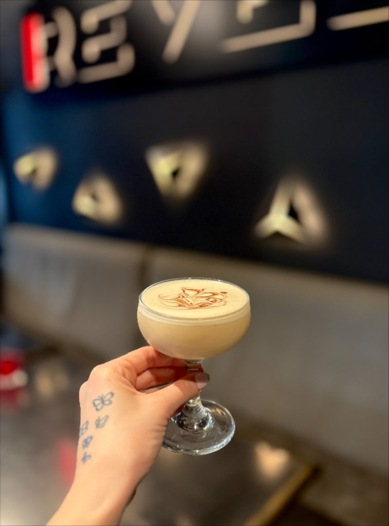 REVEL PGH, Signature Cocktail, “Coco Couture,”  featuring flavors of coconut, almond, and chocolate