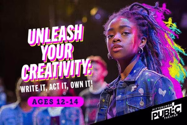 A cover graphic for Unleash your Creativity: Write It, Act It, Own It!