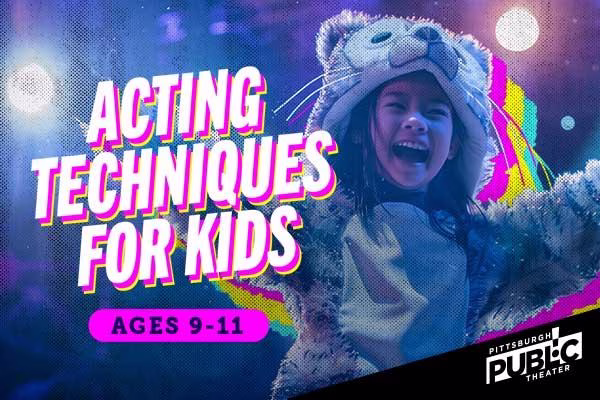 a cover graphic for Acting Techniques for Kids