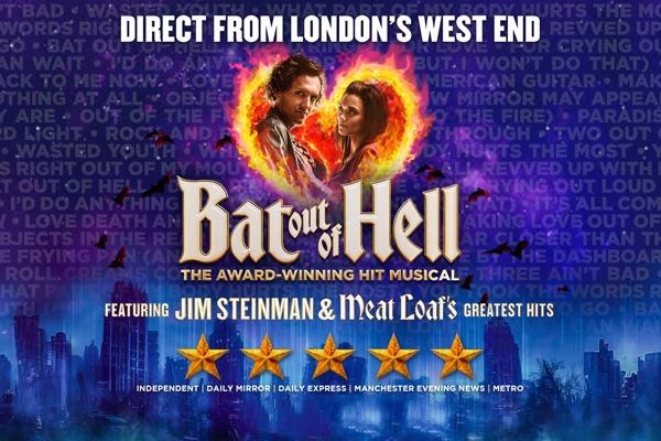 A cover graphic for Bat Out of Hell: The Musical