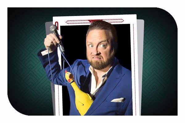 A graphic for Michael Misko in I Laugh in the Face of Magic