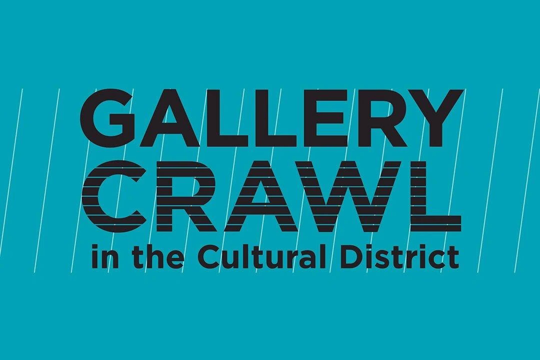 A cover graphic for Cultural District Gallery Crawl